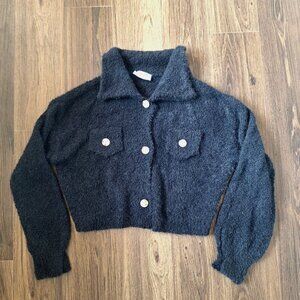 💙 Double Zero Oversized Cardigan Sweater Ultra Soft Boxi